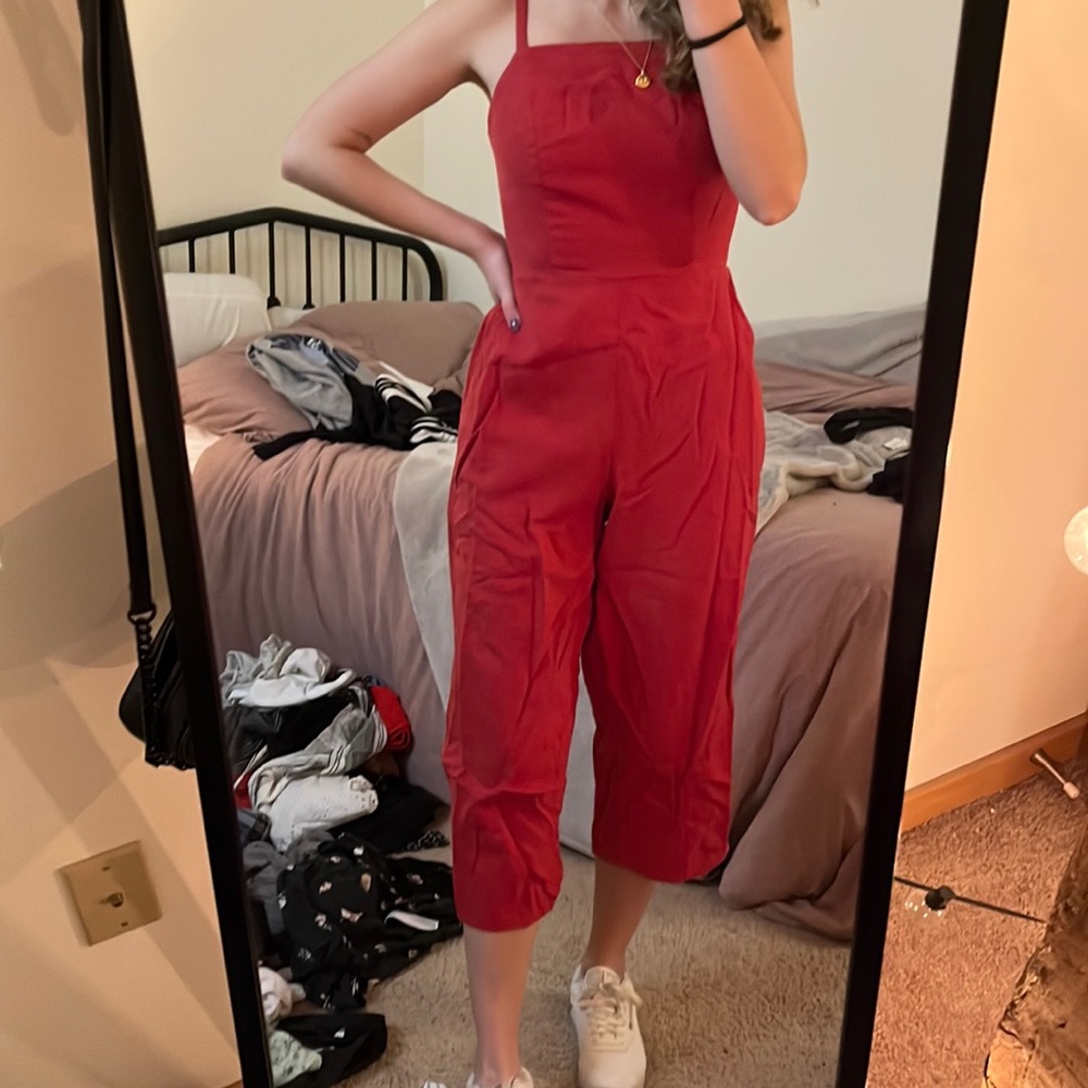 Red XS jumpsuit